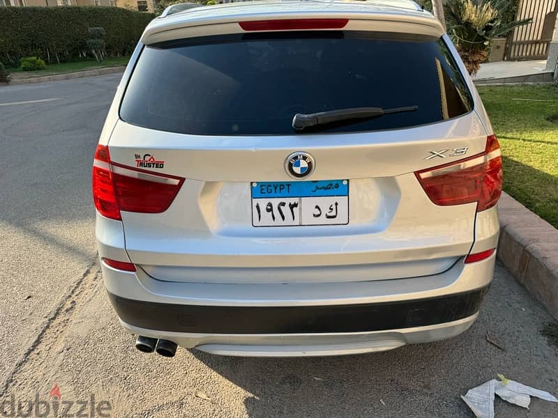 BMW X3 2012 3000فابريكا 4