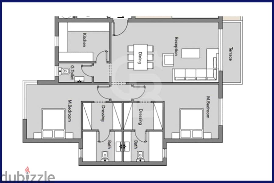 Apartment for sale, 131 m, Badya (Palm Hills) 7