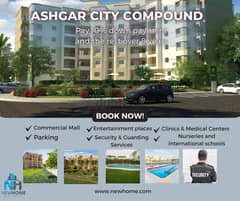 Pay 10% and the rest over 96 months and own your apartment in the most prestigious compound in October Gardens | Ashgar City 0
