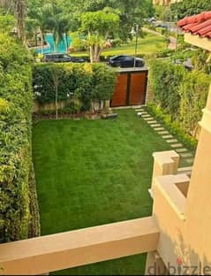 S villa 3 floors 239 sqm independent for sale with a fantastic view of Central Park in Sarai Compound in front of Talaat Mostafa City 0
