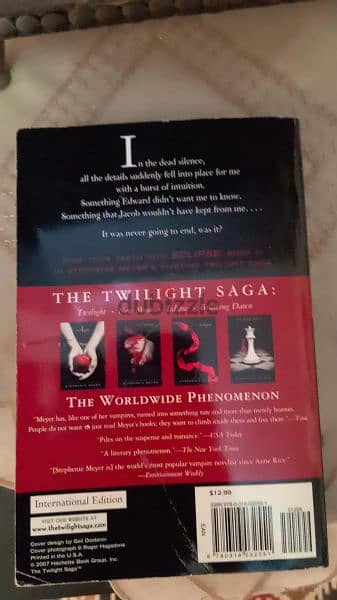 كتب   the twilight saga 5