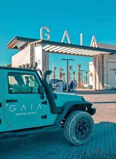 Chalet for sale in Gaia North coast Pool view , Near City Stars Village and Fouka Bay 60 minutes from New Alamein City and from La Vista