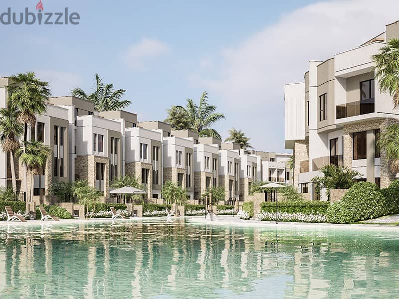 town house for sale 269m in isola villas compound green belt el sheikh zayed  1،363،000 Dp installments over 6 years 13