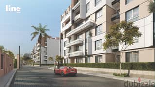 Own 160m² apt (semi-finished) on main st. in Elysium Compound, Sheikh Zayed. 9-year installments