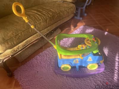 فيشر بريس عربيه اطفال Fisher price pushing car 3 in 1 Car ٣x١