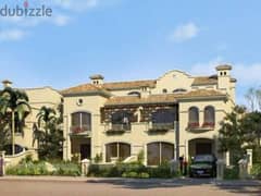 Standalone villa for sale in New Cairo 500m with 7y installments in Saada next to Rehab City and Suez Roadفيلا مستقلة  للبيع في التجمع الخامس  500 متر 0