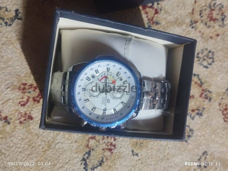 ساعة casio edifice wr100m 1