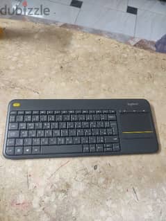 Logitech k400 plus keyboard and touch