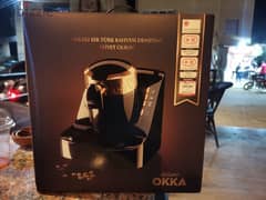 ماكينة قهوة OKKA اوتوماتيك زيرو بالكرتونة والضمان