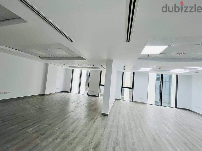 office space for rent 130 sqm fully finished with prime location Hyde park new Cairo 6