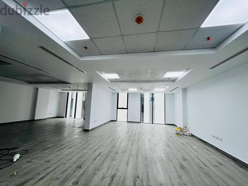 office space for rent 130 sqm fully finished with prime location Hyde park new Cairo 7