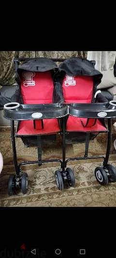 twinz stroller as new for sale