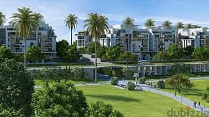 Apartment 190meter ready to move facing north , Completely untouched, direct view landscape in Mountain View iCity, New Cairo, Club Park phase.
