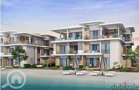 3-room chalet, first row, fully finished lagoon, in KOUN - Ras ELHekma, with the longest payment period