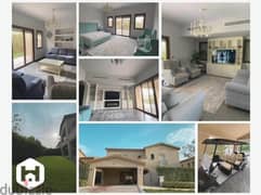 Stand Alone Villa for sale fully finished with furniture and Ac’s Prime Location With Golf Car Marassi North Coast