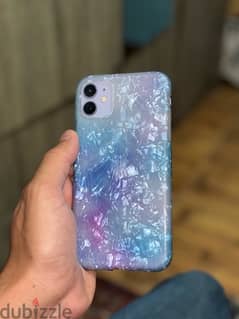 iphone 11 purple as new!