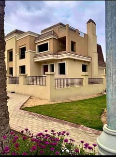 S Villa 239m For sale in Sarai Compound new Cairo فيلا s للبيع سراي المستقبل سيتي القاهرة الجديدة بالتقسيط