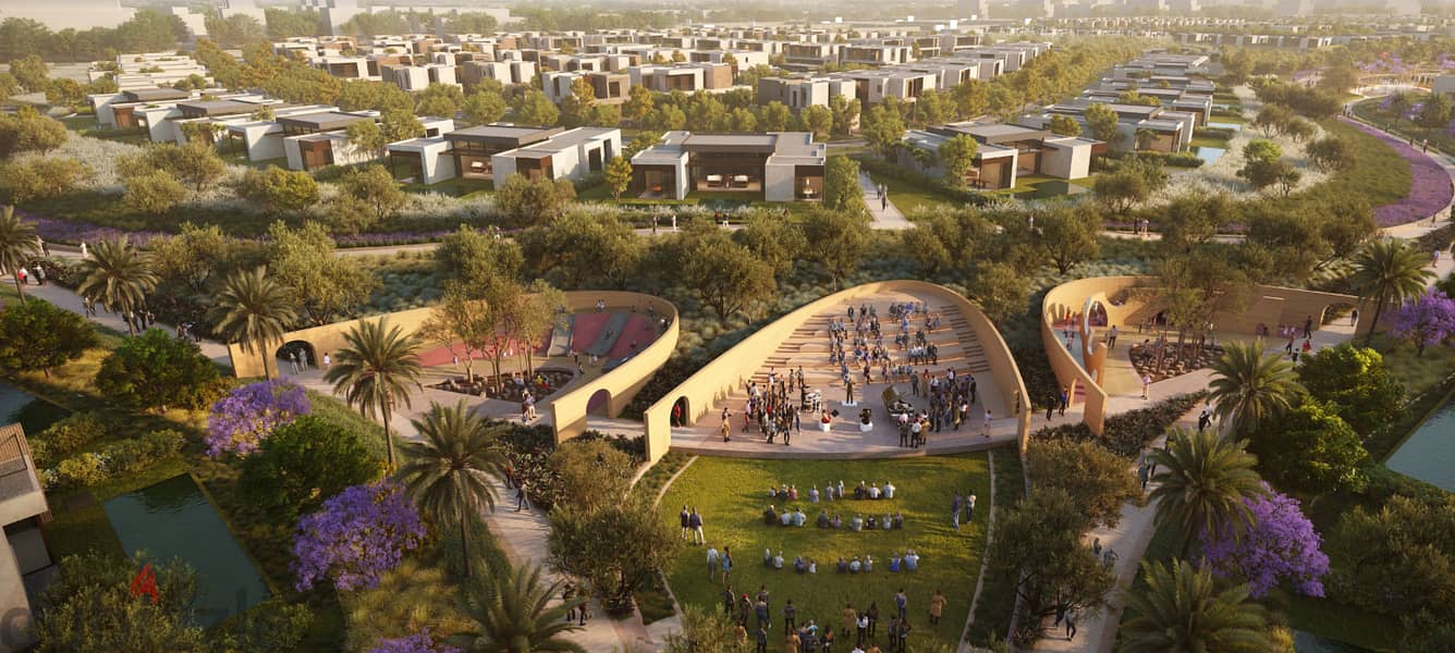 Duplex with Garden 90m2 For Sale Solana West El Sheikh Zayed by Ora Developers Instalments less than Developer Price 9