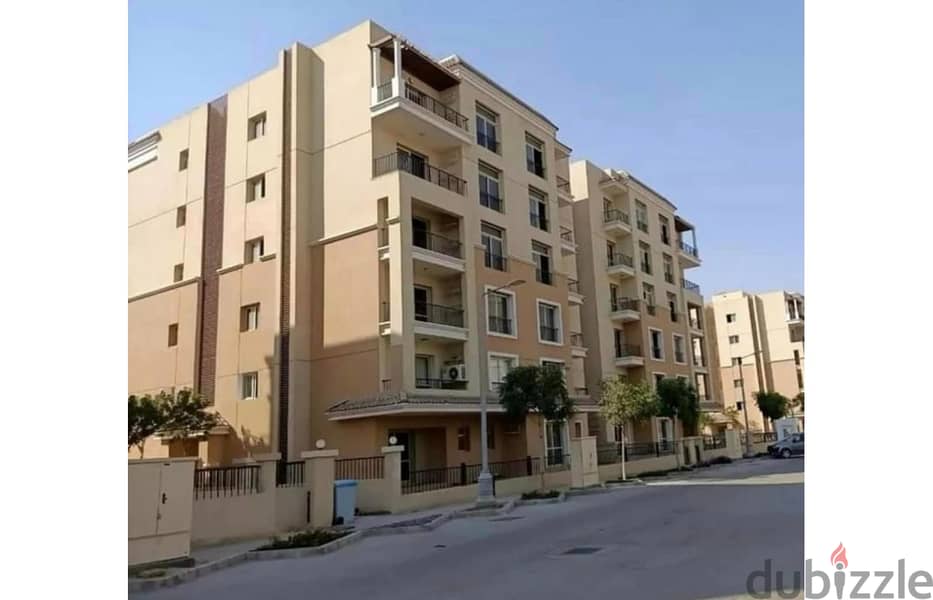 Apartment with private garden for sale in Sarai Compound in Mostakbal City and Sur in Sur with Madinaty 9
