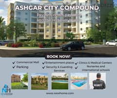 Your unit for sale with a 10% down payment in Ashgar City Compound in Hadayek October 0