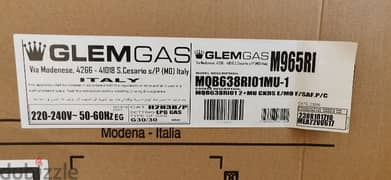 Glem Gas Oven MR965RI 90 cm بوتاجاز جليم جاز ماتركس