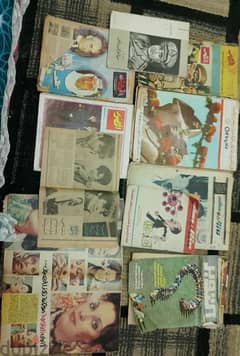 مجلات مختلفه من سنة ٦٠