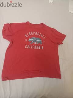 t shirt areopstale red