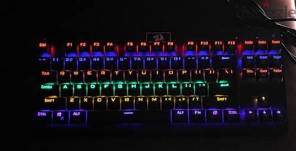 كيبورد Redragon K568R جيمينج ميكانيكال سويتش أزرق بحالة فوق الممتاز