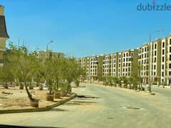 Apartment delivary after one year  105 m semi-finished prime view in installments in Sarai compound Mostakbal City