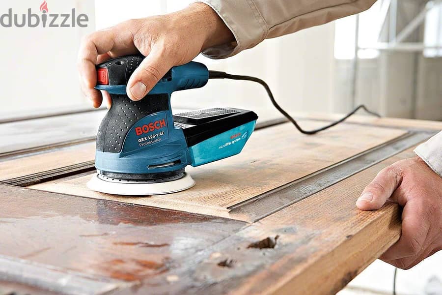 Bosch GEX 125-1 AE PROFESSIONAL أداة السنفرة الدورانية من بوش 2