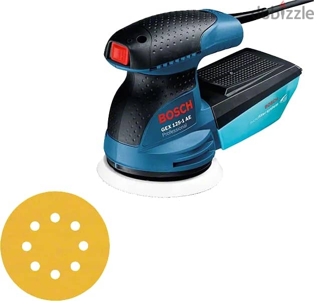 Bosch GEX 125-1 AE PROFESSIONAL أداة السنفرة الدورانية من بوش 9