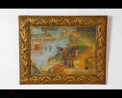 Constable Replica Oil Paintaing لوحة زيتية أنتيك كوبى لكونستابل