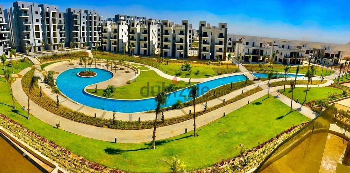 apartment for sale In Sun Capital October Compound A minute from the tourist road 5