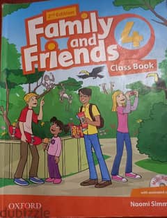 Family and friends 4 "CB" & "WB" high level book for 4th primary