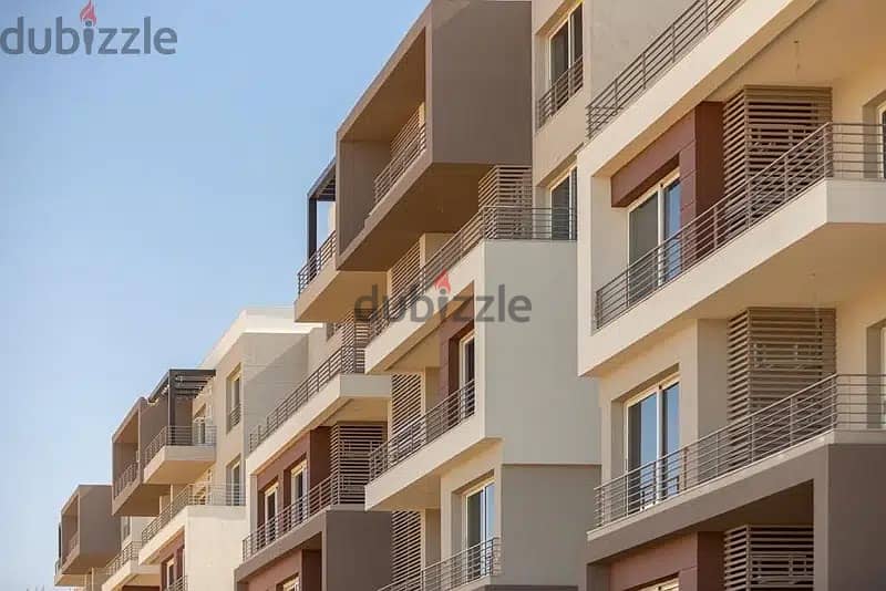 Apartment for sale, fully finished, with air conditioners, at a snapshot price, with an open view, in the largest landscape, with a private garage. 3