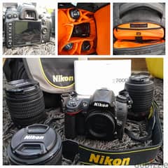 كاميرا Nikon D7000 بحالة ممتازة جدا جدا