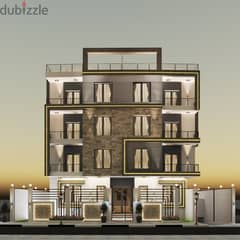 The cheapest apartment for sale in Fifth Settlement 136 meters, ground floor with garden 116 meters pay 272 thousand and installments over 5 years
