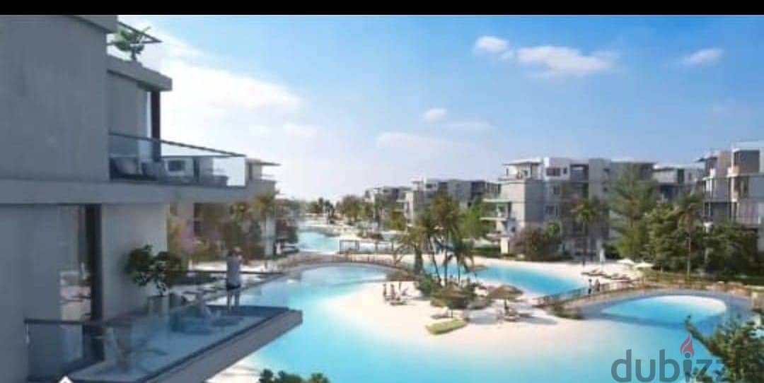 Chalet 1BD For Sale Fully Finished Lagoon View Installments Over 6 Years Resale Shamasi Sidi Abdel Rahman North Coast Less Than Developer Price 8