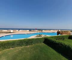 Chalet for sale with panoramic sea view in Telal - Sahel  North Coast, Ultra super lux ground chalet finishing