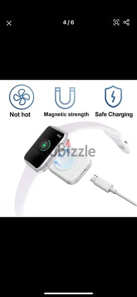 apple watch portable charger شاحن ساعة ابل 3