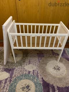 Mothercare baby crib + mattress from UK