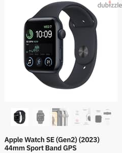 New Apple Watch SE Siez 44 generations 2