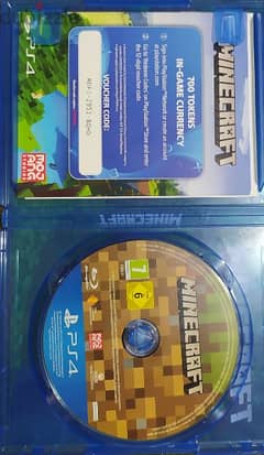 Minecraft CD PS 4