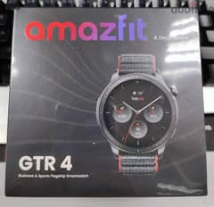 Amazfit GTR 4 - New smart watch with box