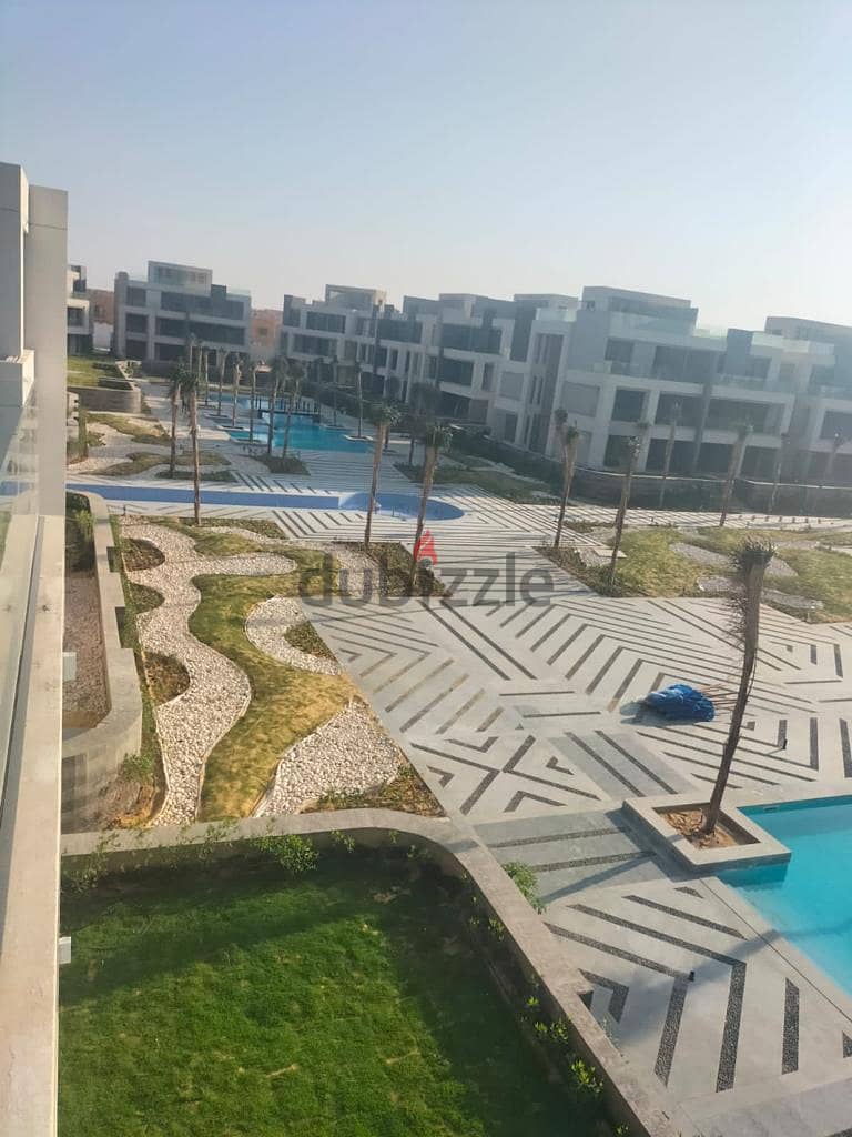 For sale, immediate receipt, fully finished chalet in La Vista, Ras Al-Hikma, with the lowest contract downpayment and the longest payment plan. 2