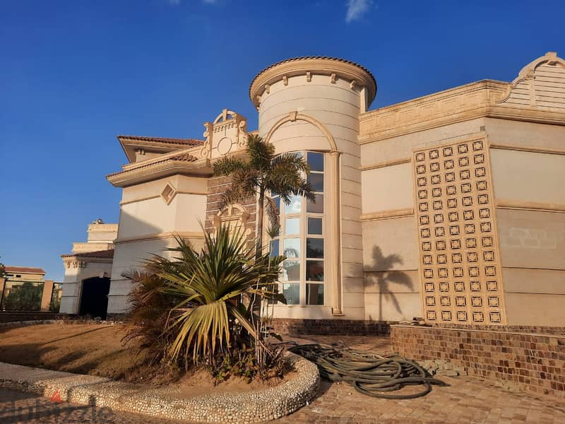 Palace for sale, view lagoon, in front of Al-Rehab, Fifth Settlement, immediate delivery 14