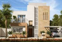 villa fully finished resale installments up to 7 years old contract in maqsad