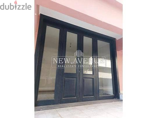 Retail for sale 167m in Misr Gedida fully finished 5