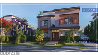 Town House Middle 225m for sale in Azzar 2 with installments  ازار 2