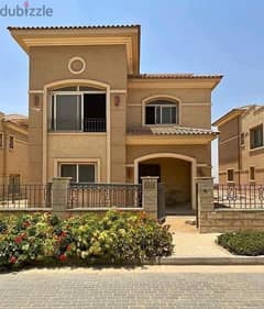 For sale, an independent villa of 253 square meters with a garden in Telal East Compound, Fifth Settlement